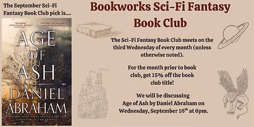 September Sci-Fi Fantasy Book Club
