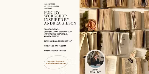 Poetry Workshop Inspired by Andrea Gibson