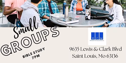 RCM Small Groups Bible Study 