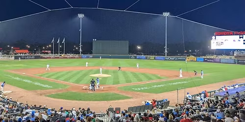 Parking Montgomery Biscuits at Rocket City Trash Pandas