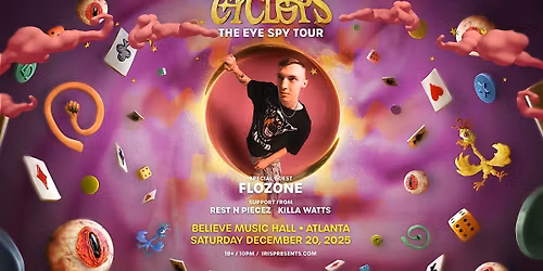 Iris Presents: Cyclops @ Believe Music Hall | Sat, Dec 20th!
