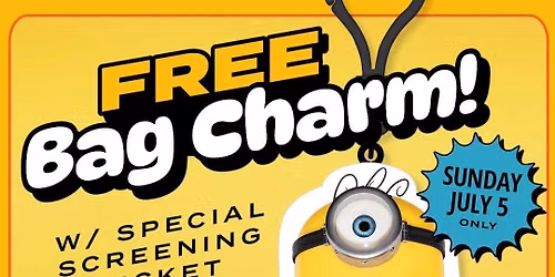 Minions Bag Charm Screening