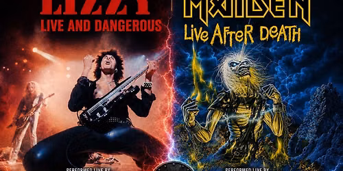 Iron Maiden and Thin Lizzy Two Legendary Live Albums One Night!