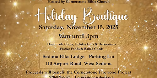 Holiday Boutique at Sedona Cornerstone Bible Church
