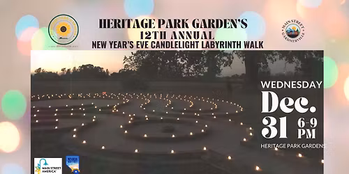 New Year\u2019s Eve Candlelight Labyrinth Walk - 12th Annual