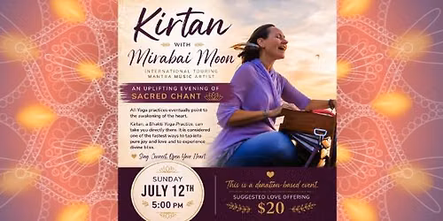 Kirtan with Mirabai Moon