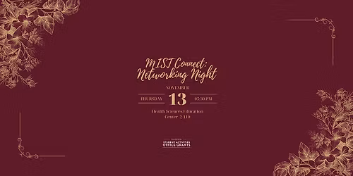 MIST Connect: Networking Night