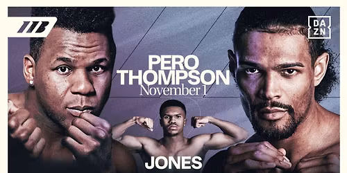 Matchroom: Pero v Thompson