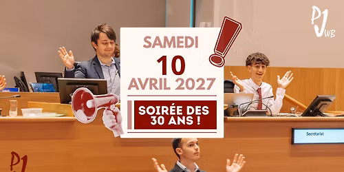 Soir\u00e9e des 30 ans du Parlement Jeunesse \ud83e\udd73