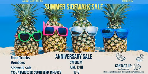 Anniversary Summer Sidewalk Sale