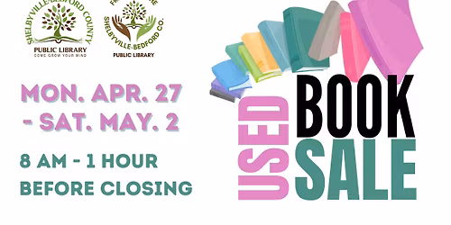 Friends of the SBCPL Spring Used Book Sale