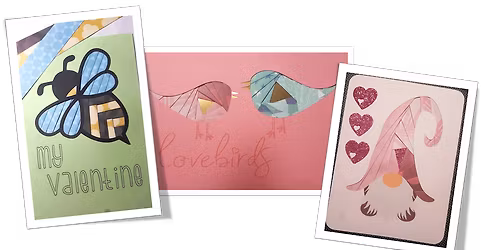 Iris Folding Valentine\u2019s Day Cards
