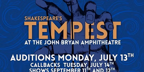 The Tempest Auditions