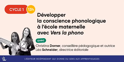 D\u00e9velopper la conscience phonologique \u00e0 l'\u00e9cole maternelle