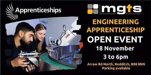 MGTS Redditch Engineering Apprenticeship Open Event