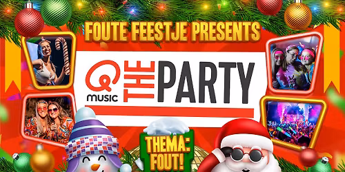 Foute Feestje in Hoorn: Qmusic The Party FOUT!