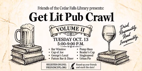 Get Lit Pub Crawl: Vol. II