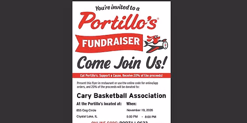 CBA Dine and Share - Portillos