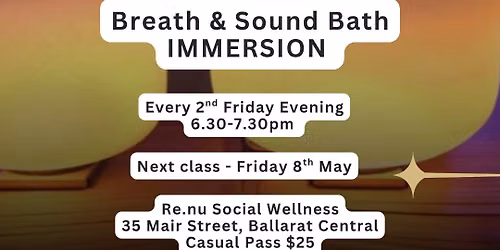 RE.WIRE -Breath & Sound Bath IMMERSION  