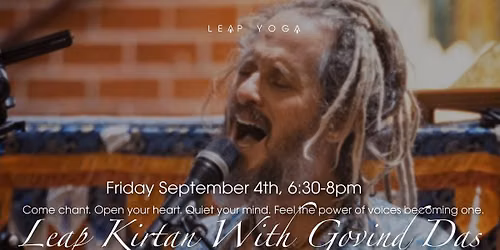 Leap Kirtan with Govind Das