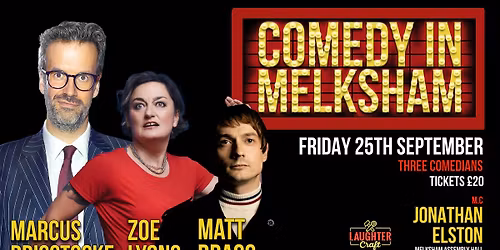 September's Comedy in Melksham