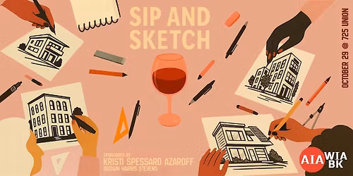 Sip & Sketch: AIA Brooklyn WIA