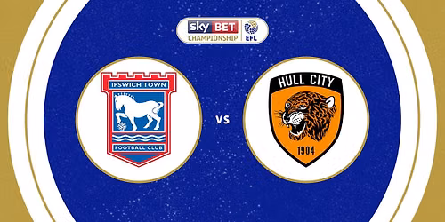 Ipswich Town vs Hull City at Portman Road Stadium