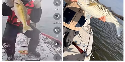 Reeling for Deployed Bass Tournament