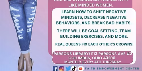 Faith Empowerment Center's Queens At The Table Women Support Group