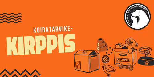 Koiratarvikekirppis + koiramaista puuhaa LAUKA-hallilla 18.4.26