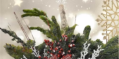 DIY Christmas Patio Pot 4 - 2025