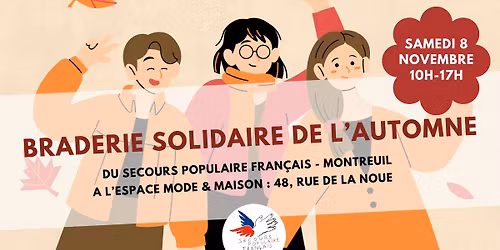 Braderie solidaire de l'automne
