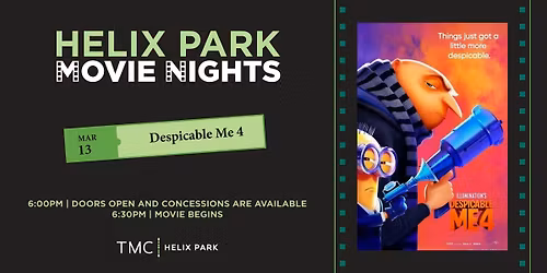 Movie Night in Helix Hall | Despicable Me 4
