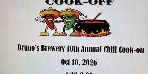 Bruno\u2019s Brewery 10th Annual chili cook off
