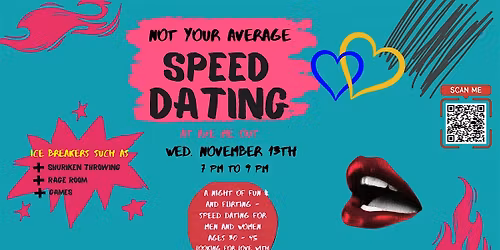 Not Your Average Speed Dating