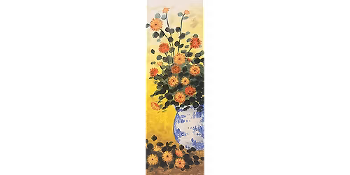 Monet's Dahlias - Paint and Sip in Cincinnati | Classpop!\u2122