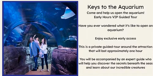 Weymouth Sealife Keys to the Aquarium!