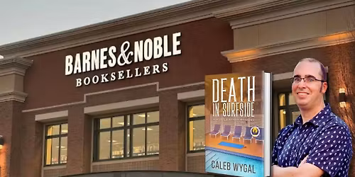 Beach Mystery Author Caleb Wygal Book Signing at Barnes & Noble Asheville Mall