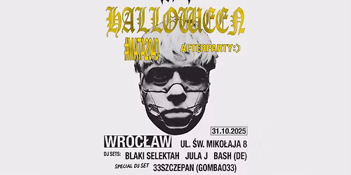 SO HARD HALLOWEEN x MATA AFTERPARTY  | Wroc\u0142aw 31.10