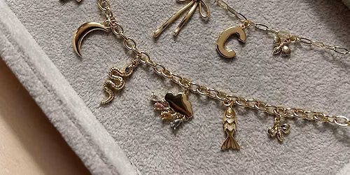 Sip & Charm Bar in Fairfax City - Make Custom Charm Jewelry
