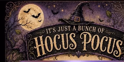 IT'S JUST A BUNCH OF HOCUS POCUS! Free Halloween family fun in Helen, Georgia