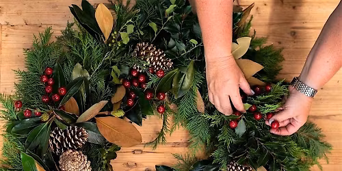Christmas Wreath Decorating Event