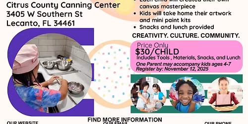 KIDS COOKIE DECORATING & PAINTING WORKSHOP