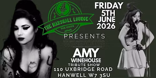 AMY WINEHOUSE TRIBUTE @ The Marshall Lounge