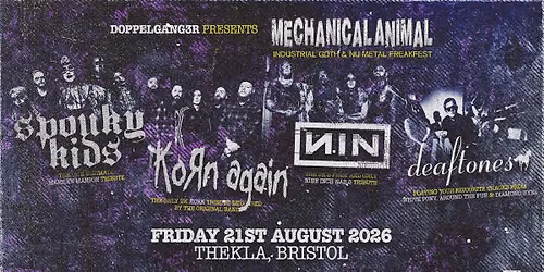 Mechanical Animal at Thekla, Bristol
