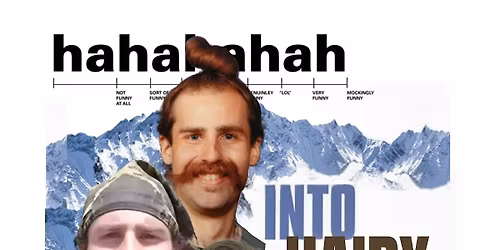 Into Hairy Air: Cake's Comedy Club April 25th, 2026