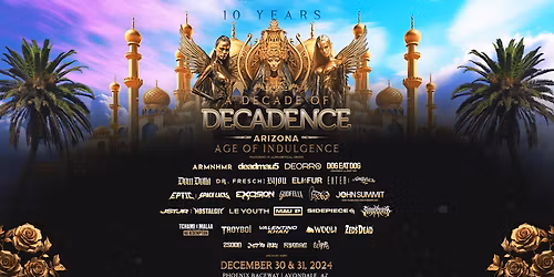 Parking Decadence Denver - (Wednesday Pass)(18+)