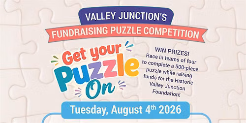 Get Your Puzzle On: Valley Junction's Fundraising Puzzle Competition