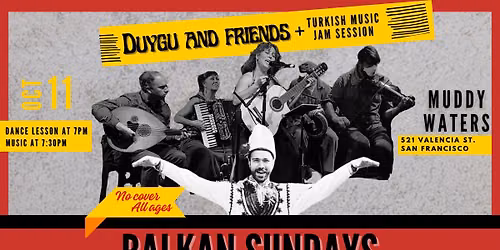 Balkan Pazarları: Duygu ve Arkadaşları - Türk Müziği afişi