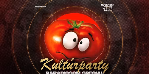 Pet\u0151fi Kult\u00farparty | PARADICSOM SPECIAL | 11.15. Szombat
